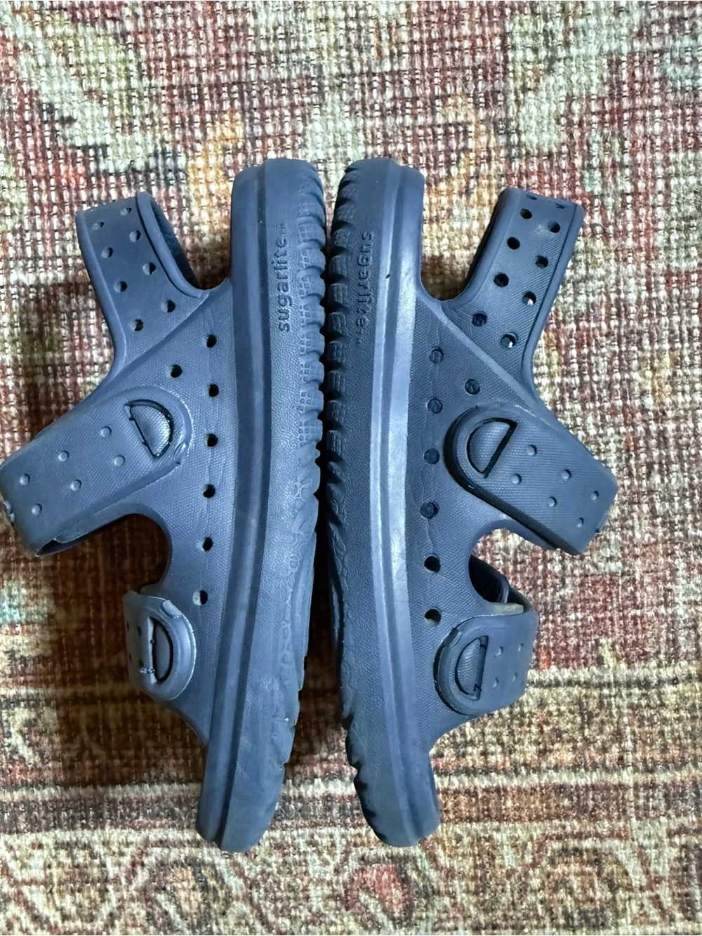 Native Kids Chase Navy Blue Adjustable Strap Sandals